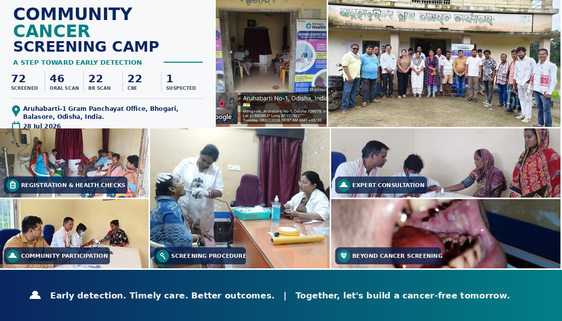 Bringing Early Detection to Bhograi: Swasthyarekha's Community Health Initiative